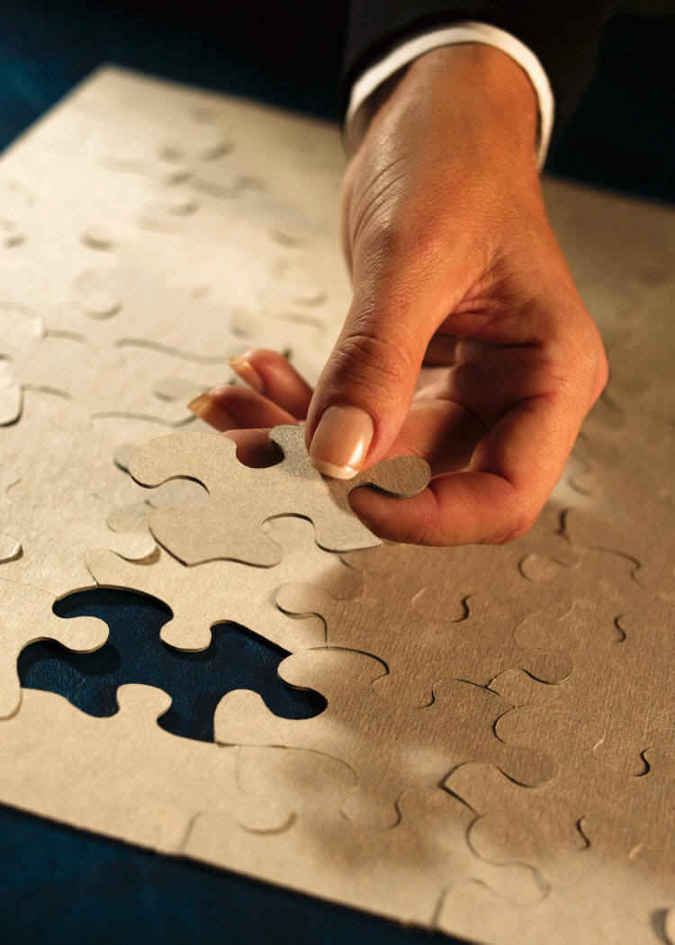 Our services are like pieces in a puzzle; we provide the right tools to complete the picture.